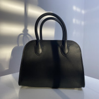The Row Margaux 10 Leather in Black