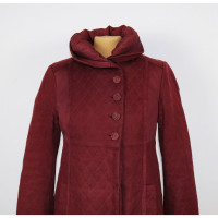 Noa Noa Jacke/Mantel aus Baumwolle in Rot