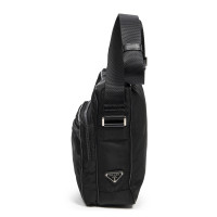 Prada Shoulder bag Canvas in Black