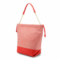 Love Moschino Shoulder bag Cotton in Red