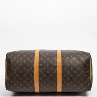 Louis Vuitton Keepall 50 aus Canvas in Braun