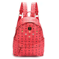 Mcm Backpack in Red