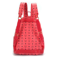 Mcm Backpack in Red