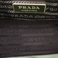 Prada Galleria Small 24,5 Leather in Green