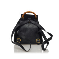 Gucci Backpack Suede in Black