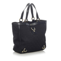 Gucci Sac fourre-tout en Toile en Noir