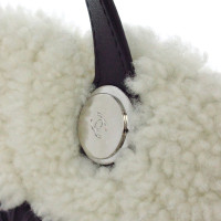 Chanel Handbag Fur in White