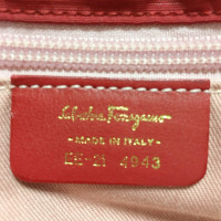 Salvatore Ferragamo Tote bag in Rosso