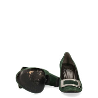 Roger Vivier Lace-up shoes Leather in Green