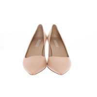 Pura Lopez Pumps/Peeptoes aus Leder in Nude