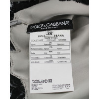 Dolce & Gabbana Top en Soie en Argenté