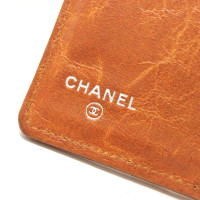 Chanel Sac à main/Portefeuille en Cuir en Marron