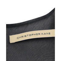 Christopher Kane Oberteil aus Seide in Schwarz
