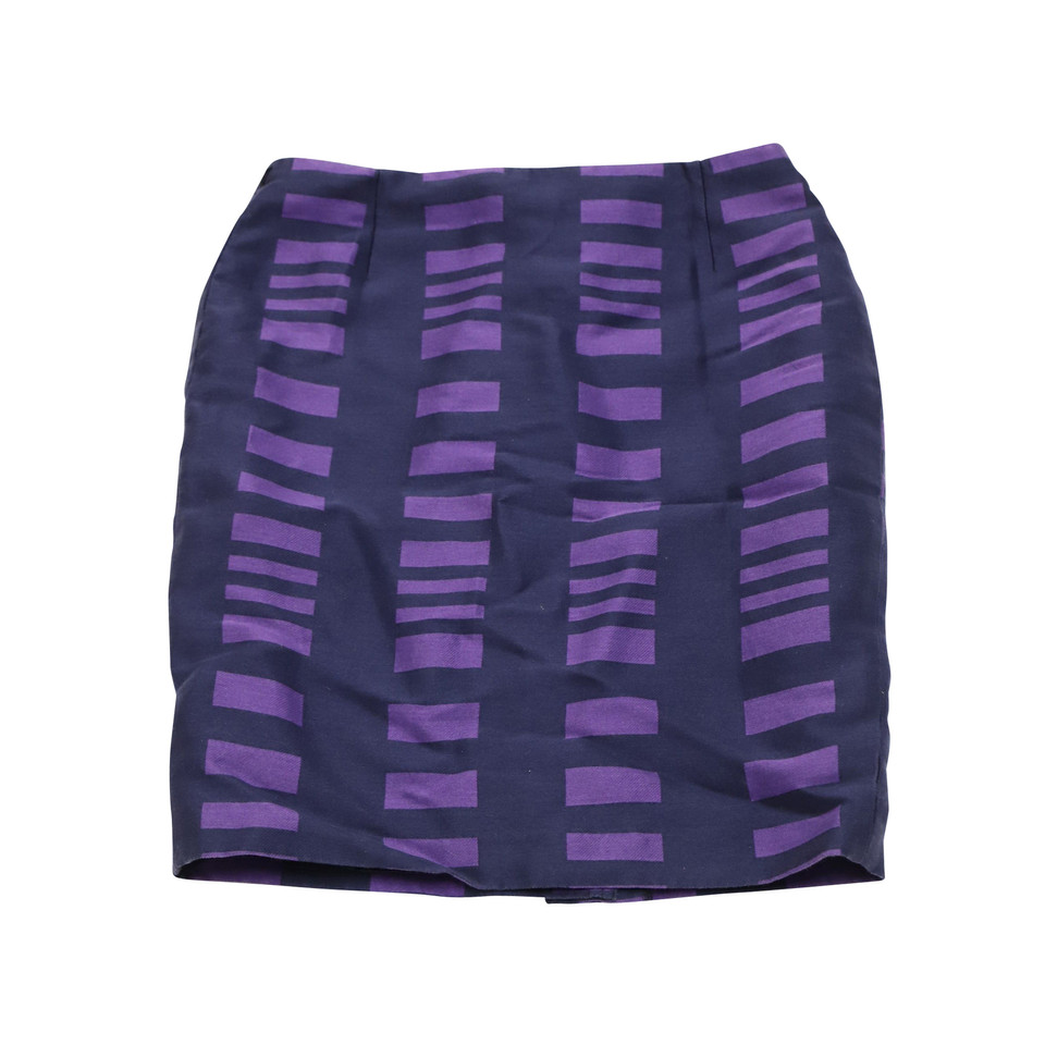 Max Mara Skirt Cotton in Violet
