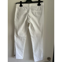Pamela Henson Paire de Pantalon en Coton en Blanc