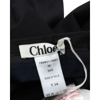 Chloé Short en Coton en Noir