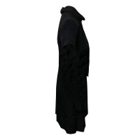 Hugo Boss Kleid aus Viskose in Schwarz