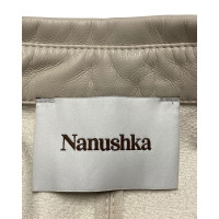 Nanushka  Top en Beige