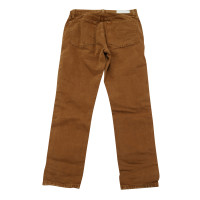 Re/Done Jeans in Cotone in Marrone
