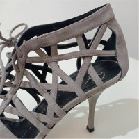 Giuseppe Zanotti Sandals Suede in Grey