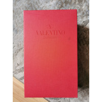 Valentino Garavani Slippers/Ballerinas Leather in Grey