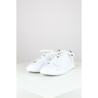 Tory Burch Sneaker in Pelle in Bianco