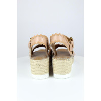 See By Chloé Sandals Leather in Beige