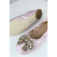 Coach Slippers/Ballerinas Leather in Pink
