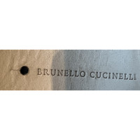 Brunello Cucinelli Cintura in Pelle in Marrone