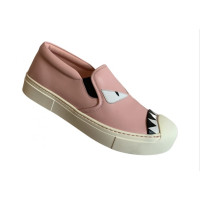 Fendi Trainers Leather in Pink