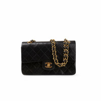 Chanel Classic Flap Bag Small en Cuir en Noir