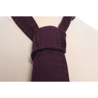 Hermès Krawatte aus Seide in Violett