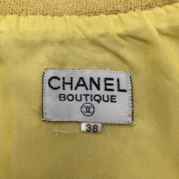 Chanel Gonna in Lana in Giallo