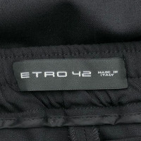 Etro Jeans Wol in Zwart
