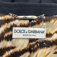 Dolce & Gabbana Veste/Manteau en Laine en Bleu