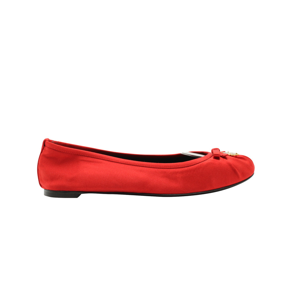Dolce & Gabbana Slipper/Ballerinas in Rot
