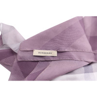 Burberry Scarf/Shawl Silk in Violet