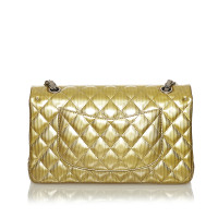 Chanel Flap Bag Patent leather in Gold