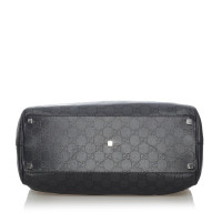 Gucci Handtasche aus Baumwolle in Schwarz