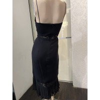 Escada Robe en Soie en Noir