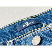 7 For All Mankind Shorts Jeans fabric in Blue