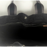 Hermès Fourre Tout Bag en Coton en Noir