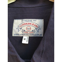 Armani Jeans Oberteil aus Viskose in Blau