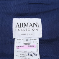 Armani Collezioni Blazer en Laine en Bleu