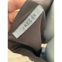 Jaeger Skirt Silk in Brown
