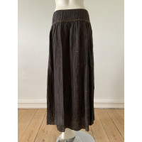 Jaeger Skirt Silk in Brown