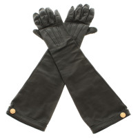 Gucci Leather gloves in black
