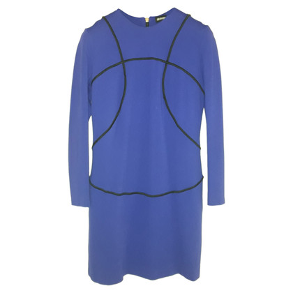 Bikkembergs Kleid aus Viskose in Blau