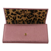 Dolce & Gabbana Sac à main/Portefeuille en Cuir en Rose/pink