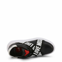 Love Moschino Sneaker in Pelle in Nero